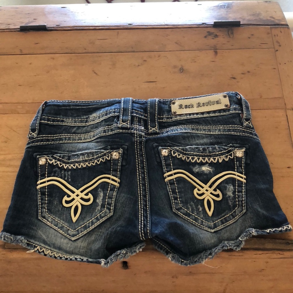 Rock Revival Denim Shorts